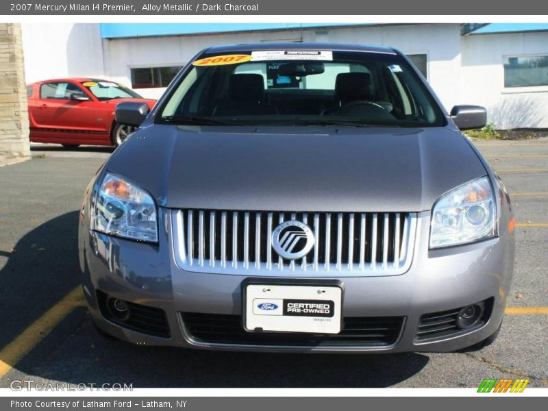 Alloy Metallic / Dark Charcoal 2007 Mercury Milan I4 Premier