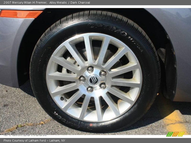 Alloy Metallic / Dark Charcoal 2007 Mercury Milan I4 Premier
