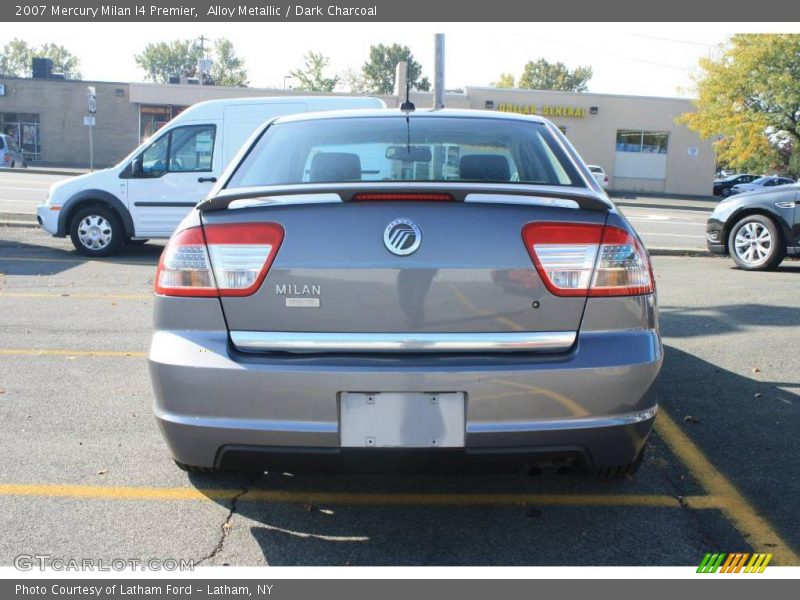 Alloy Metallic / Dark Charcoal 2007 Mercury Milan I4 Premier