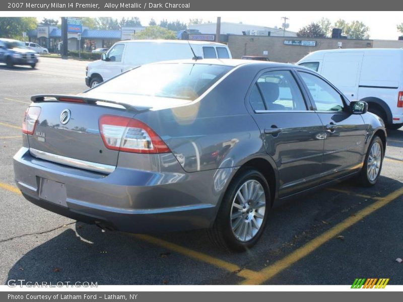 Alloy Metallic / Dark Charcoal 2007 Mercury Milan I4 Premier