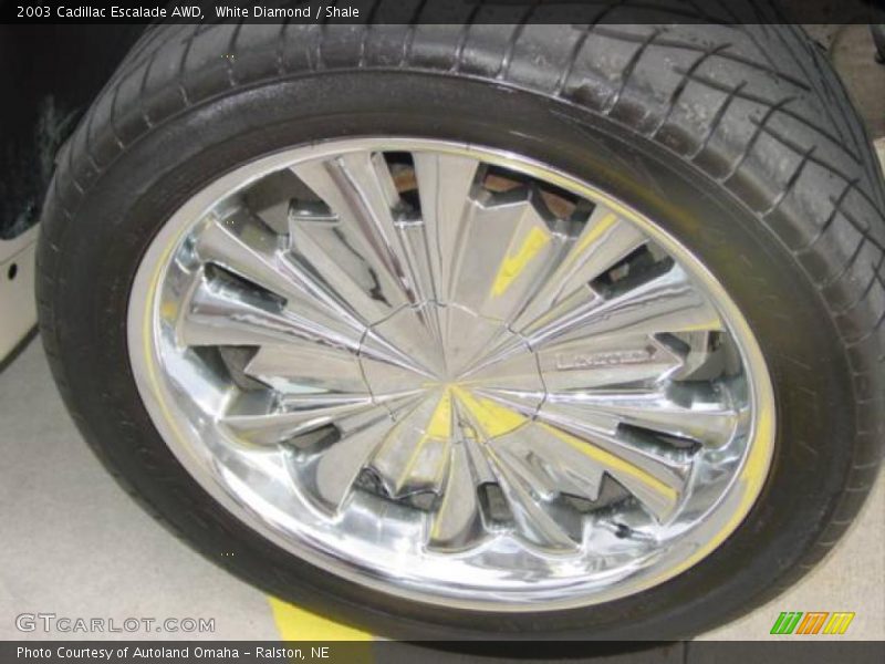 White Diamond / Shale 2003 Cadillac Escalade AWD