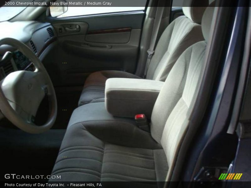 Navy Blue Metallic / Medium Gray 2000 Chevrolet Impala