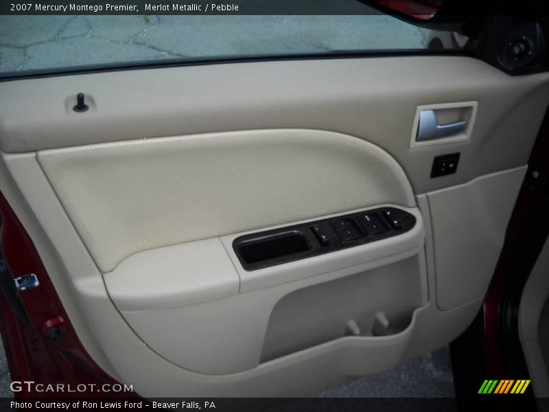 Merlot Metallic / Pebble 2007 Mercury Montego Premier