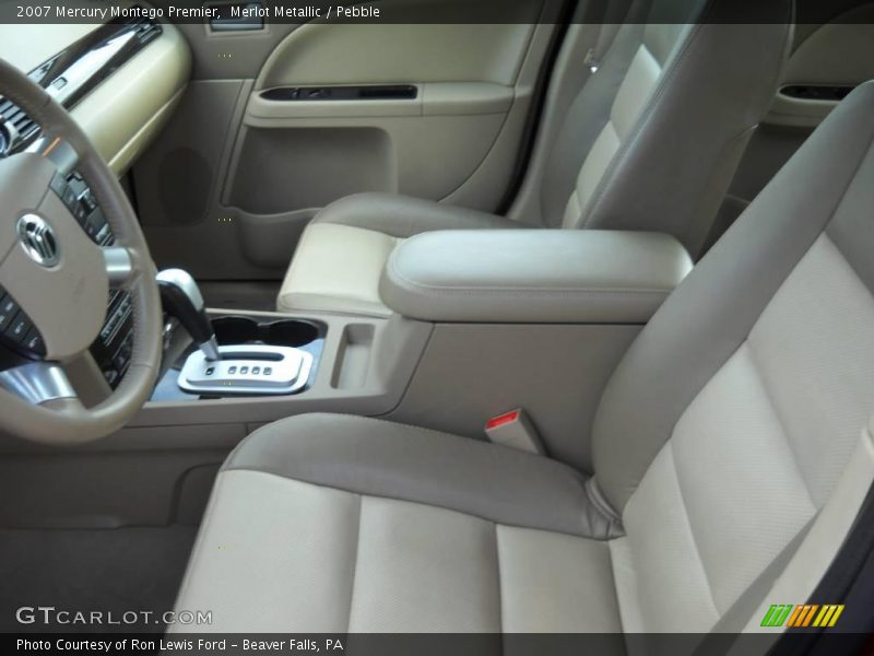 Merlot Metallic / Pebble 2007 Mercury Montego Premier