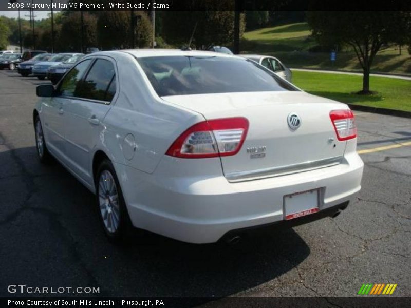 White Suede / Camel 2008 Mercury Milan V6 Premier
