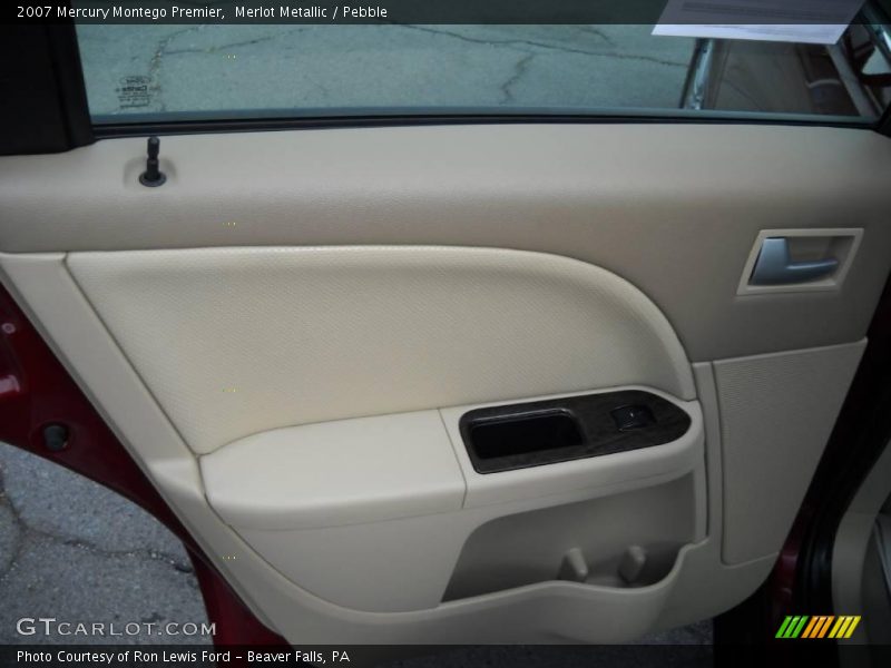 Merlot Metallic / Pebble 2007 Mercury Montego Premier