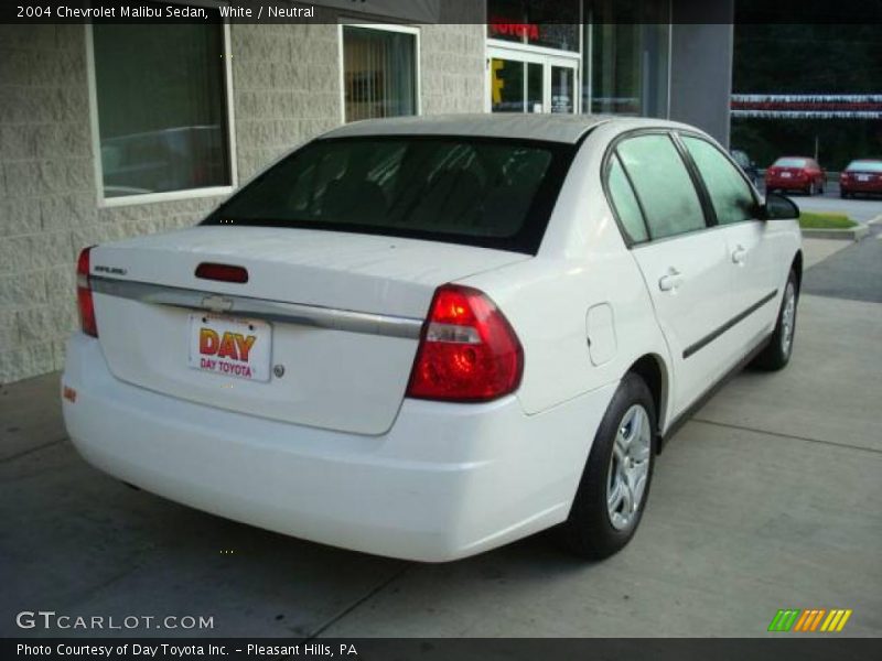 White / Neutral 2004 Chevrolet Malibu Sedan