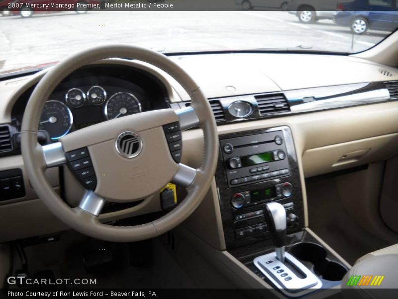 Merlot Metallic / Pebble 2007 Mercury Montego Premier