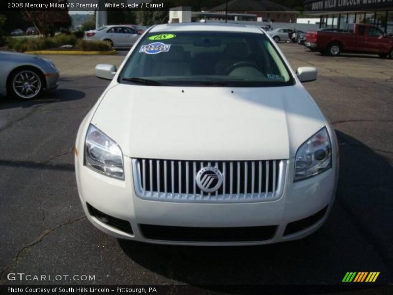 White Suede / Camel 2008 Mercury Milan V6 Premier