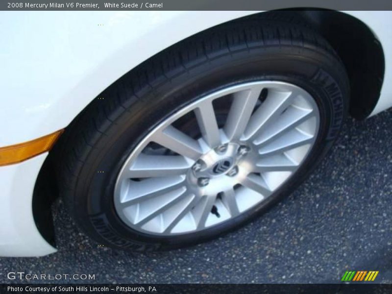 White Suede / Camel 2008 Mercury Milan V6 Premier