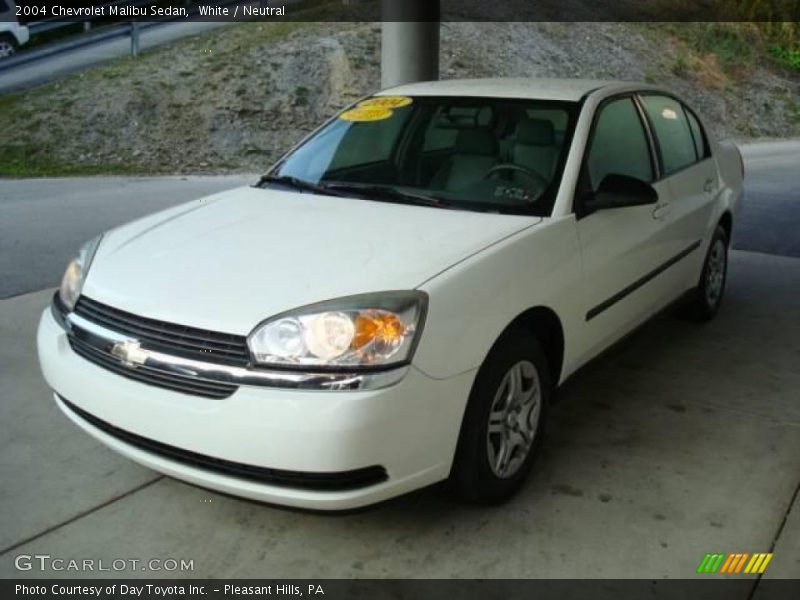 White / Neutral 2004 Chevrolet Malibu Sedan