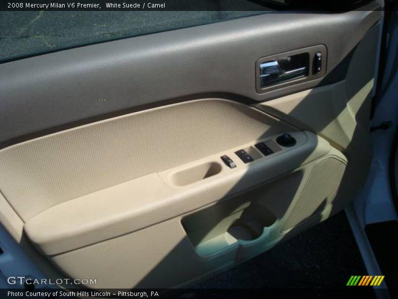 White Suede / Camel 2008 Mercury Milan V6 Premier