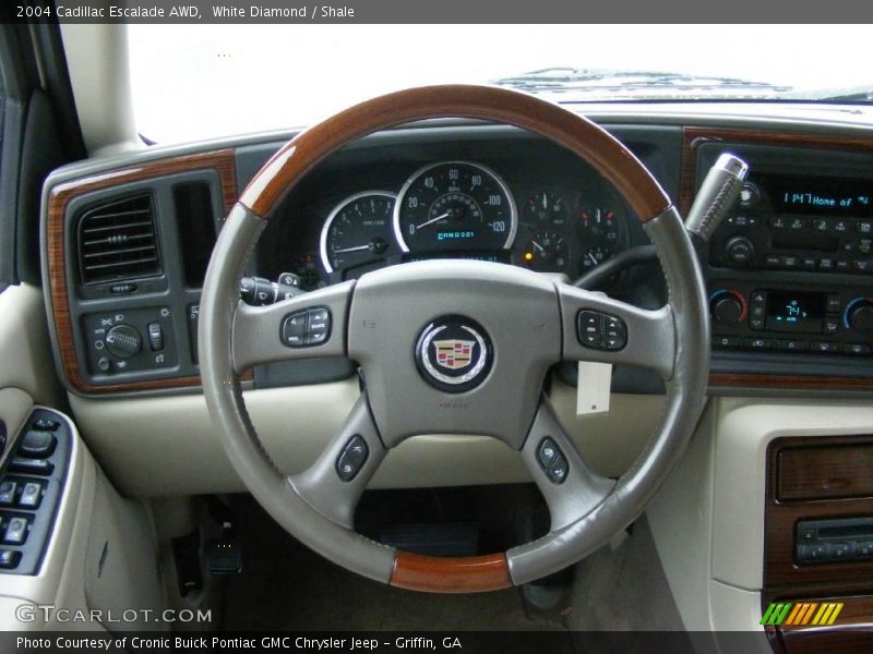 White Diamond / Shale 2004 Cadillac Escalade AWD