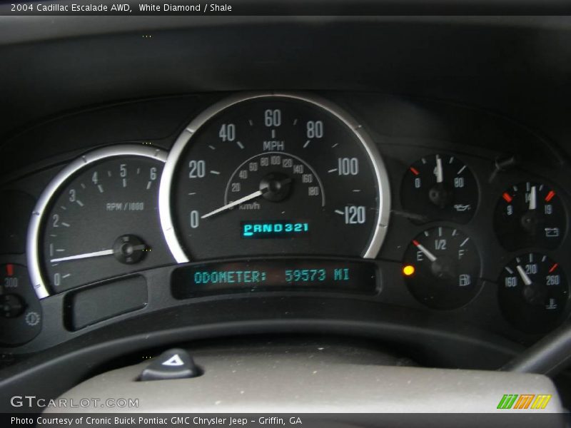 White Diamond / Shale 2004 Cadillac Escalade AWD