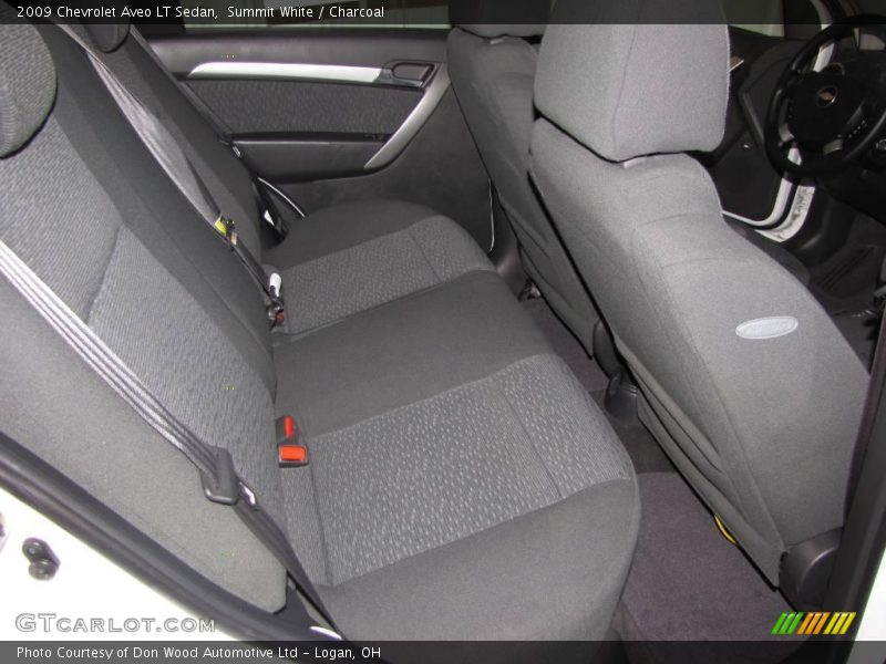 Summit White / Charcoal 2009 Chevrolet Aveo LT Sedan