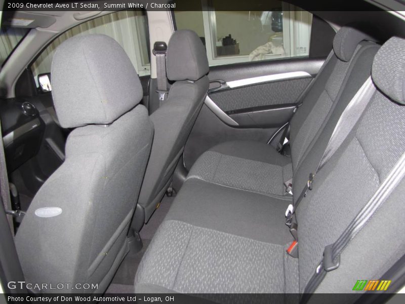 Summit White / Charcoal 2009 Chevrolet Aveo LT Sedan