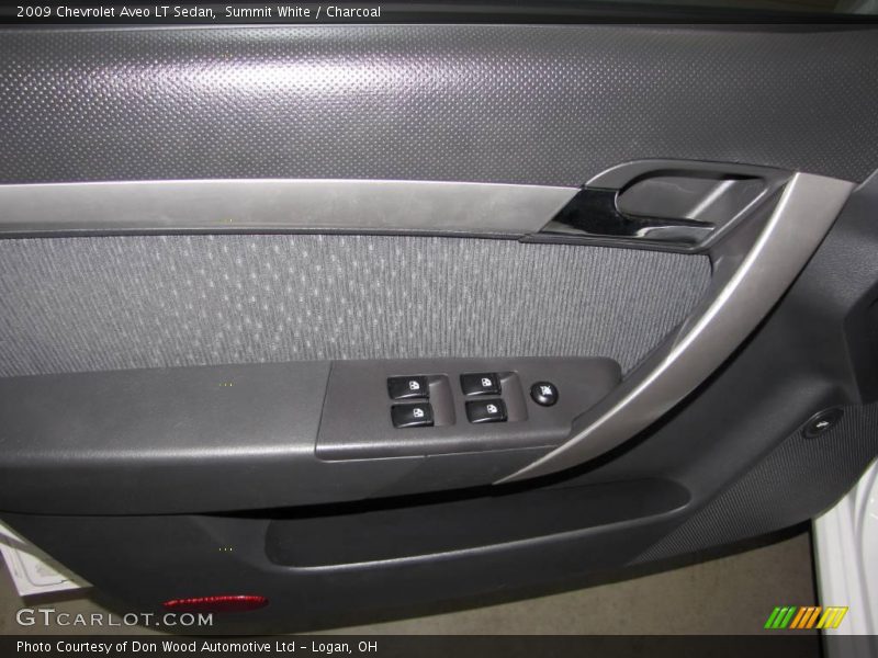Summit White / Charcoal 2009 Chevrolet Aveo LT Sedan