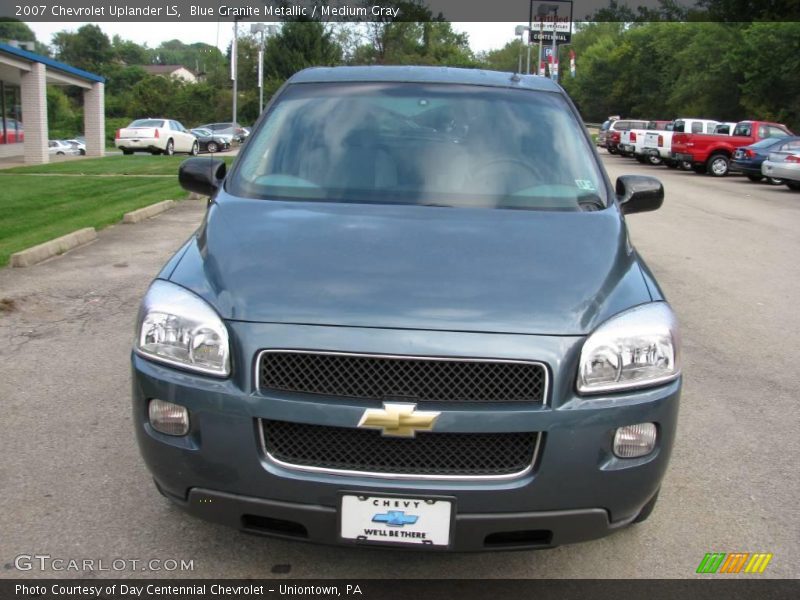 Blue Granite Metallic / Medium Gray 2007 Chevrolet Uplander LS