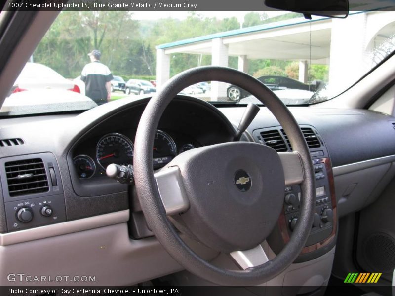 Blue Granite Metallic / Medium Gray 2007 Chevrolet Uplander LS