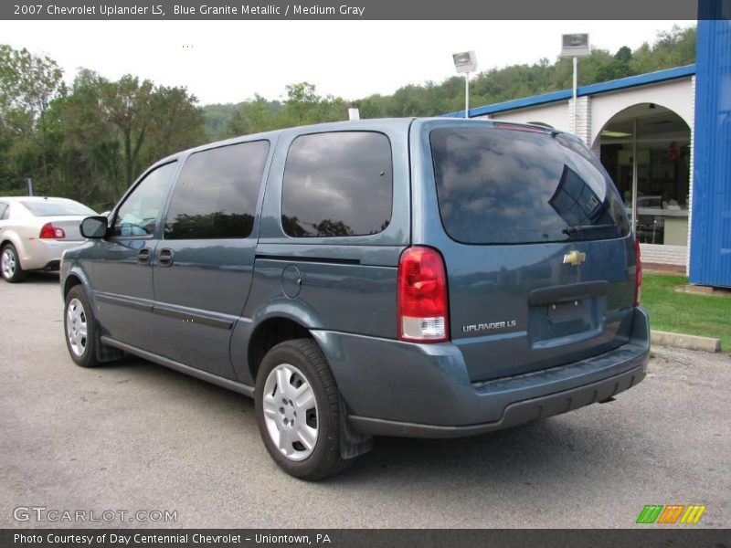 Blue Granite Metallic / Medium Gray 2007 Chevrolet Uplander LS