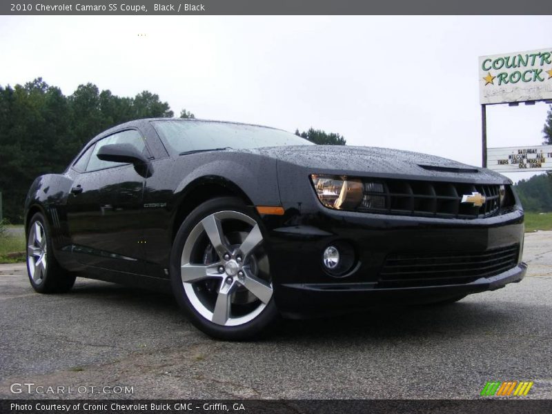 Black / Black 2010 Chevrolet Camaro SS Coupe