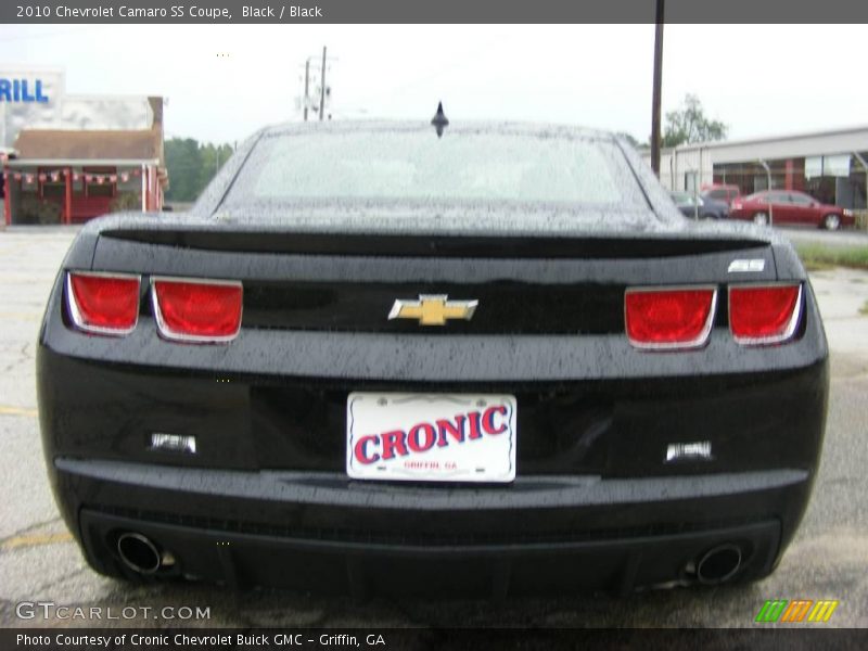 Black / Black 2010 Chevrolet Camaro SS Coupe