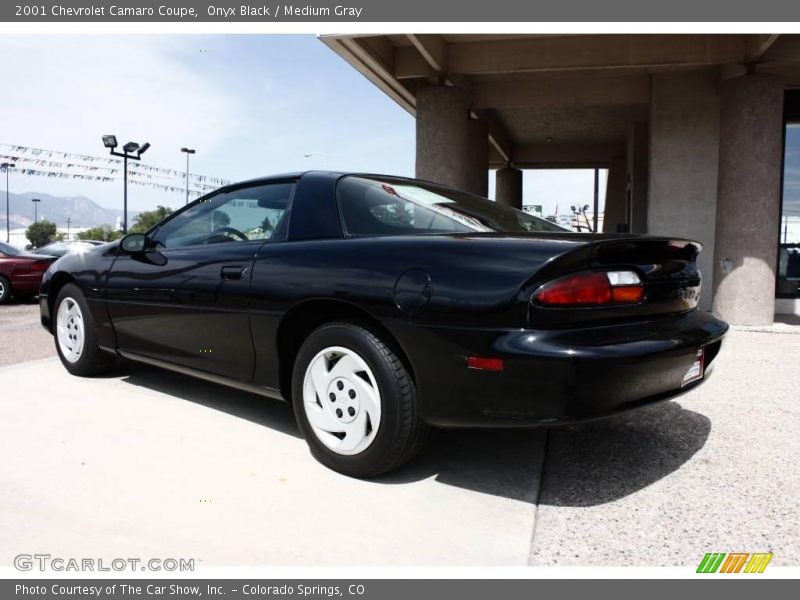 Onyx Black / Medium Gray 2001 Chevrolet Camaro Coupe