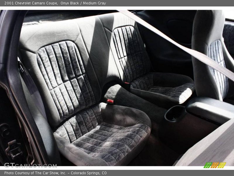 Onyx Black / Medium Gray 2001 Chevrolet Camaro Coupe