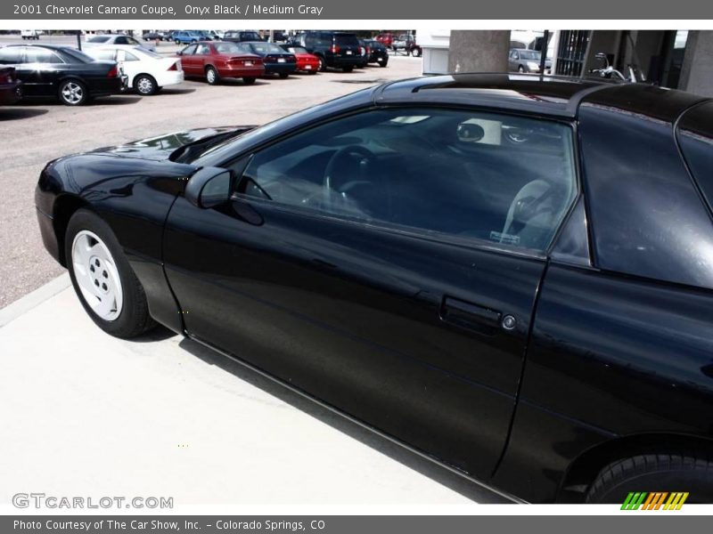 Onyx Black / Medium Gray 2001 Chevrolet Camaro Coupe