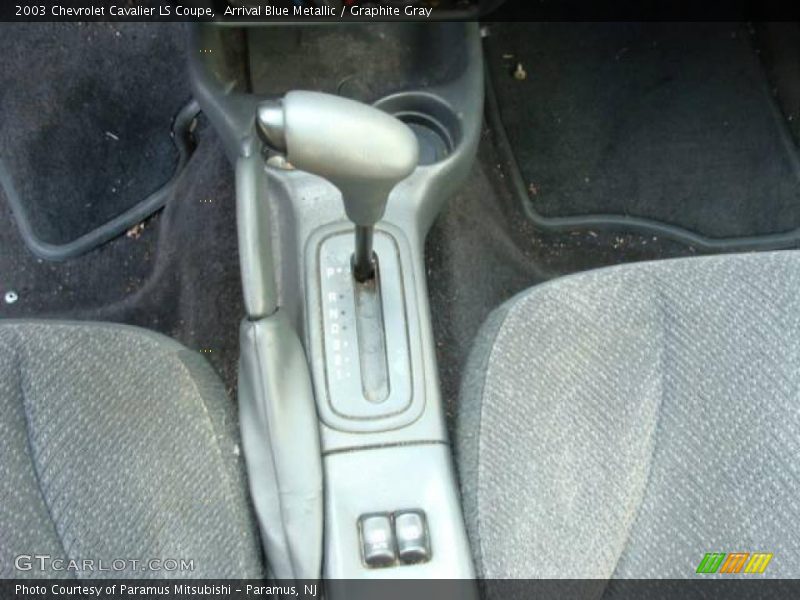 Arrival Blue Metallic / Graphite Gray 2003 Chevrolet Cavalier LS Coupe