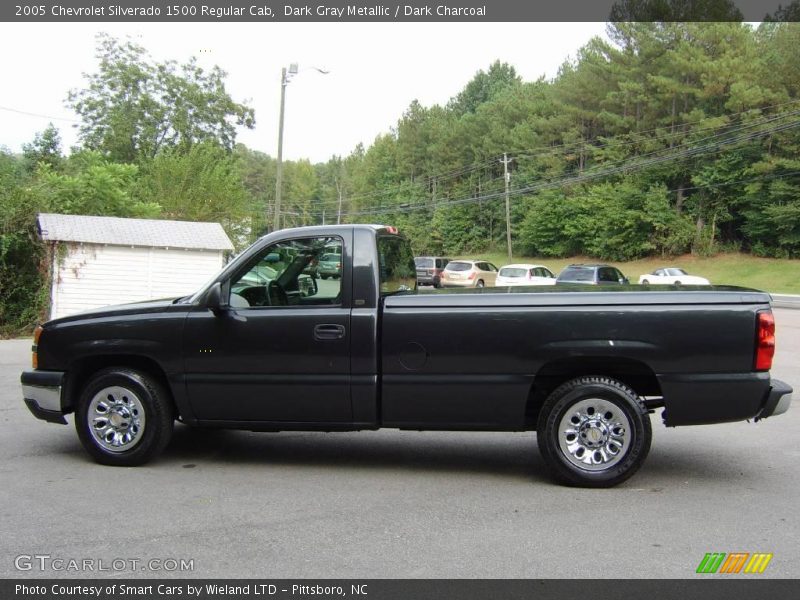 Dark Gray Metallic / Dark Charcoal 2005 Chevrolet Silverado 1500 Regular Cab