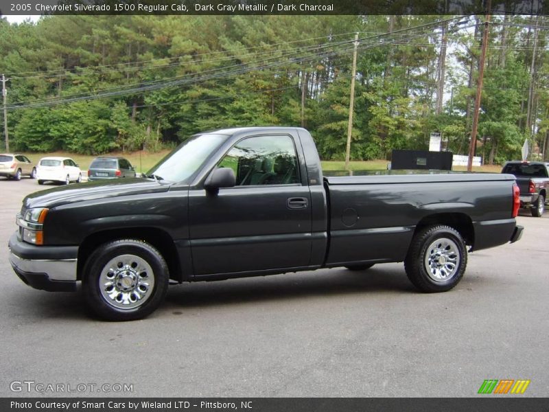 Dark Gray Metallic / Dark Charcoal 2005 Chevrolet Silverado 1500 Regular Cab