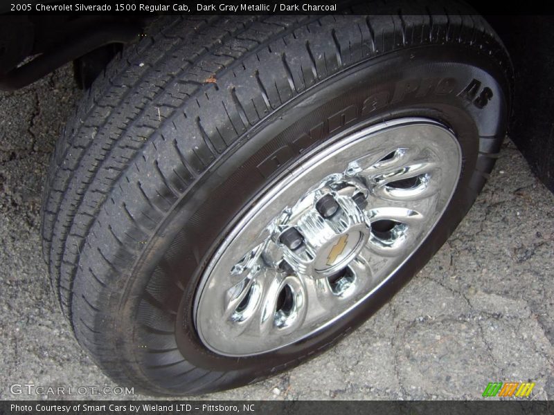 Dark Gray Metallic / Dark Charcoal 2005 Chevrolet Silverado 1500 Regular Cab
