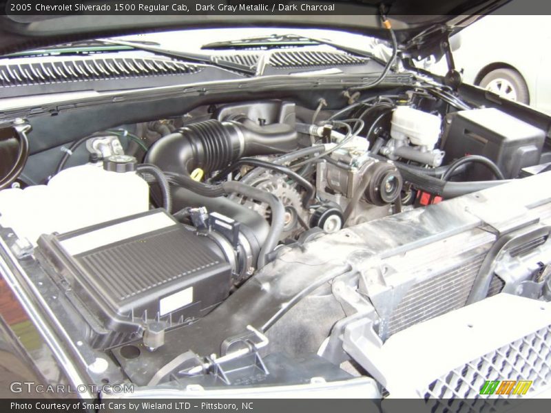 Dark Gray Metallic / Dark Charcoal 2005 Chevrolet Silverado 1500 Regular Cab