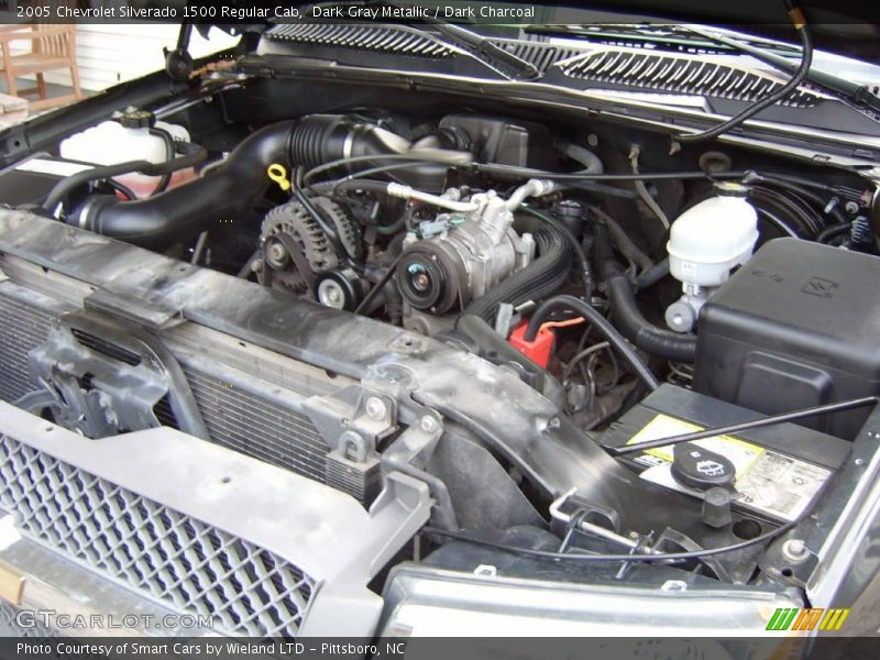 Dark Gray Metallic / Dark Charcoal 2005 Chevrolet Silverado 1500 Regular Cab