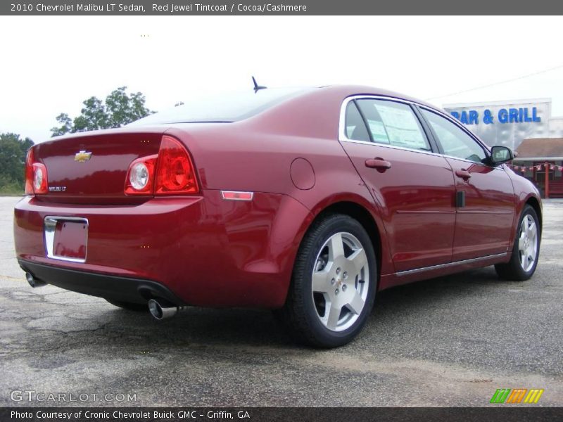 Red Jewel Tintcoat / Cocoa/Cashmere 2010 Chevrolet Malibu LT Sedan