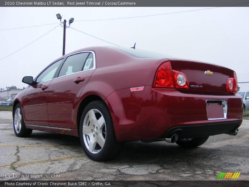 Red Jewel Tintcoat / Cocoa/Cashmere 2010 Chevrolet Malibu LT Sedan