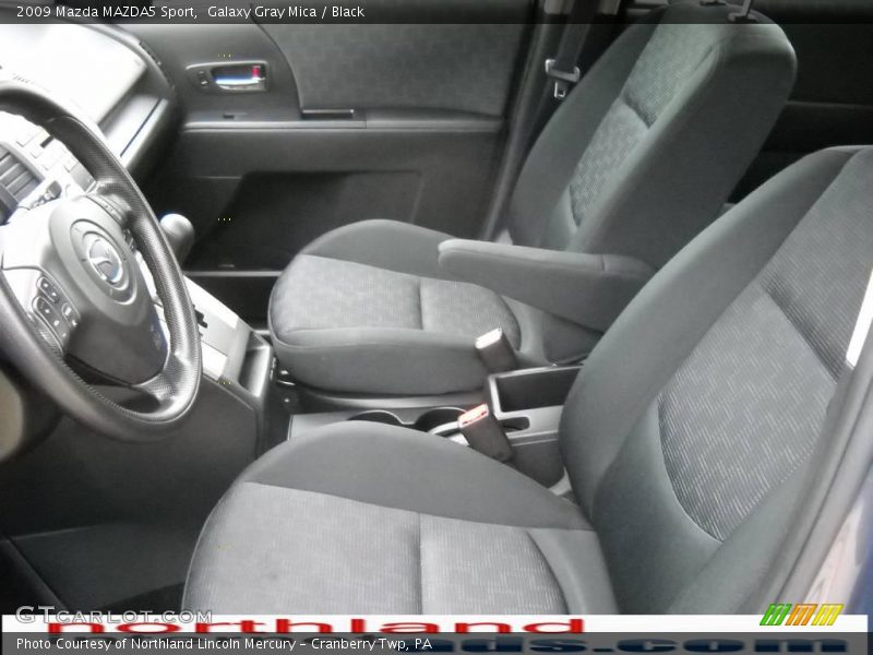 Galaxy Gray Mica / Black 2009 Mazda MAZDA5 Sport