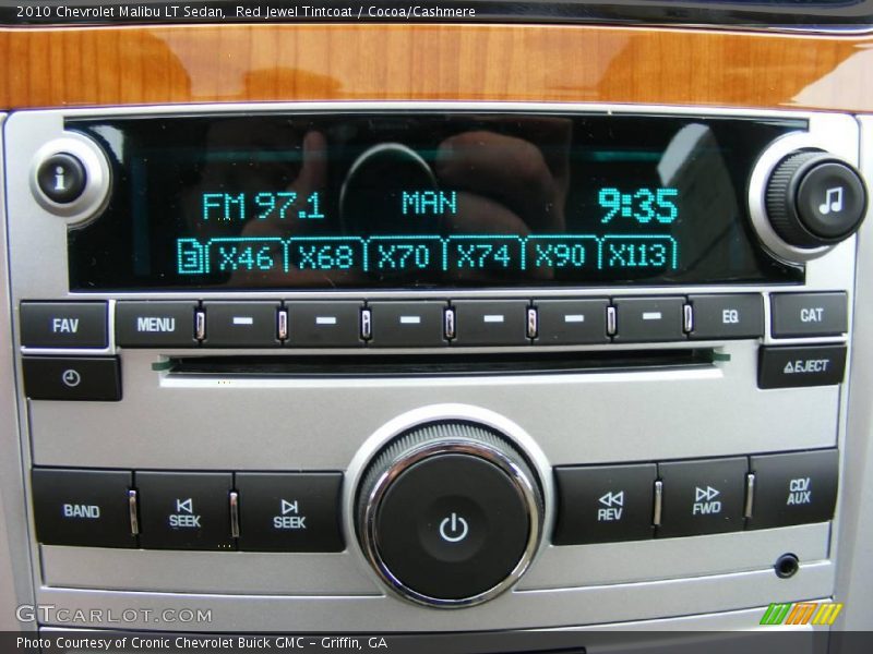 Red Jewel Tintcoat / Cocoa/Cashmere 2010 Chevrolet Malibu LT Sedan