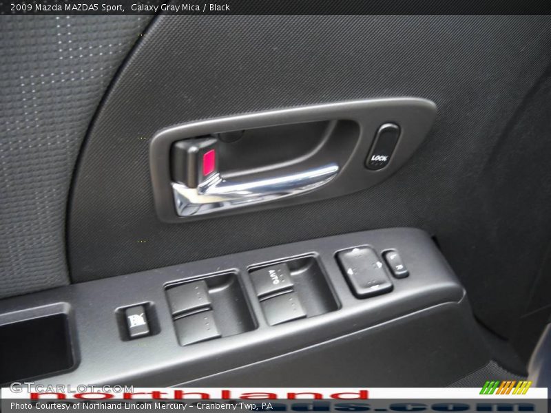 Galaxy Gray Mica / Black 2009 Mazda MAZDA5 Sport