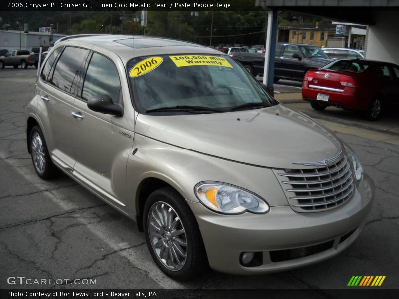 Linen Gold Metallic Pearl / Pastel Pebble Beige 2006 Chrysler PT Cruiser GT