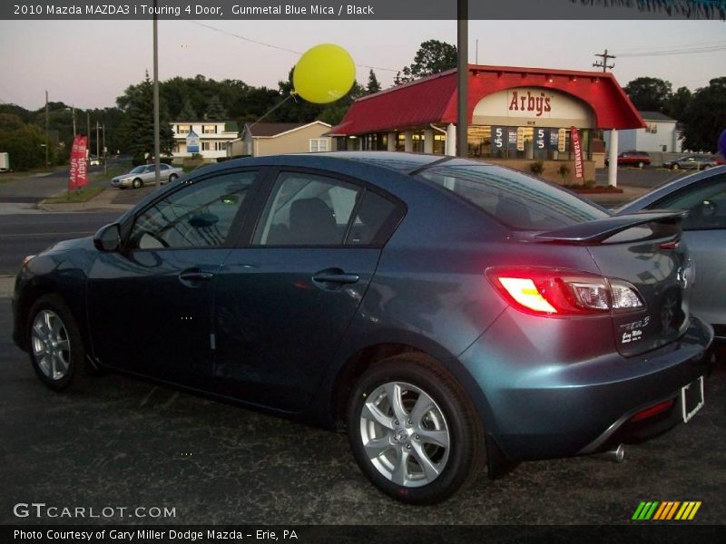 Gunmetal Blue Mica / Black 2010 Mazda MAZDA3 i Touring 4 Door