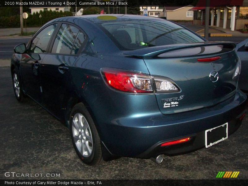 Gunmetal Blue Mica / Black 2010 Mazda MAZDA3 i Touring 4 Door