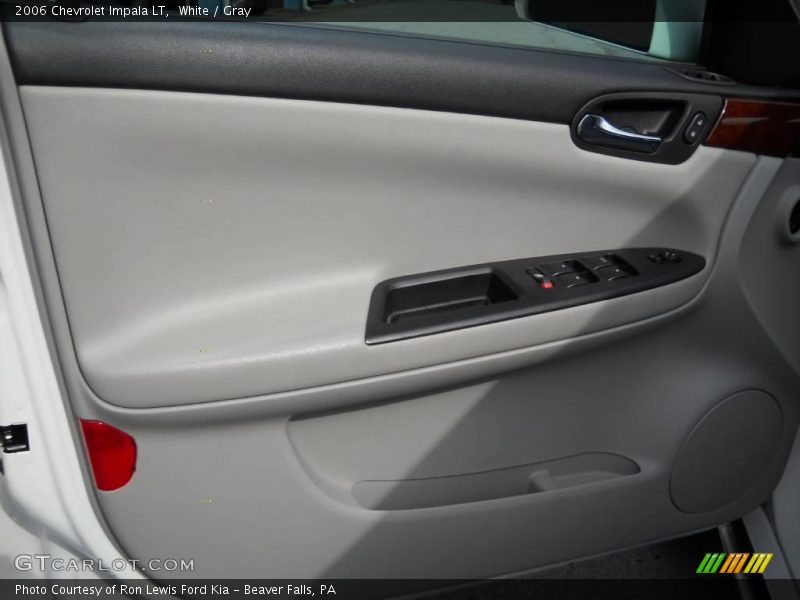 White / Gray 2006 Chevrolet Impala LT