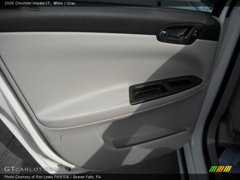 White / Gray 2006 Chevrolet Impala LT