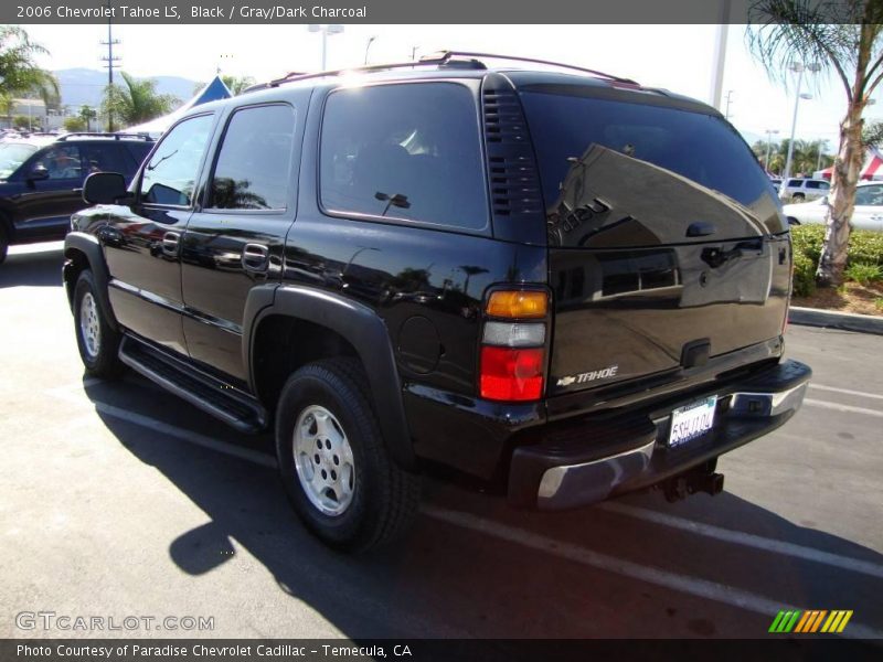 Black / Gray/Dark Charcoal 2006 Chevrolet Tahoe LS