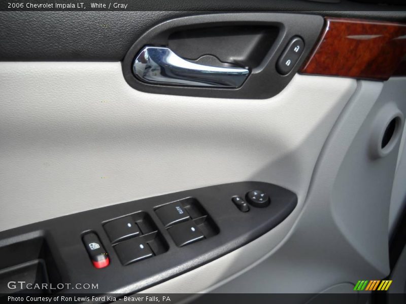 White / Gray 2006 Chevrolet Impala LT