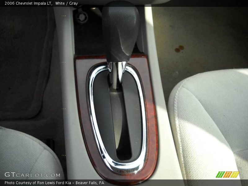 White / Gray 2006 Chevrolet Impala LT