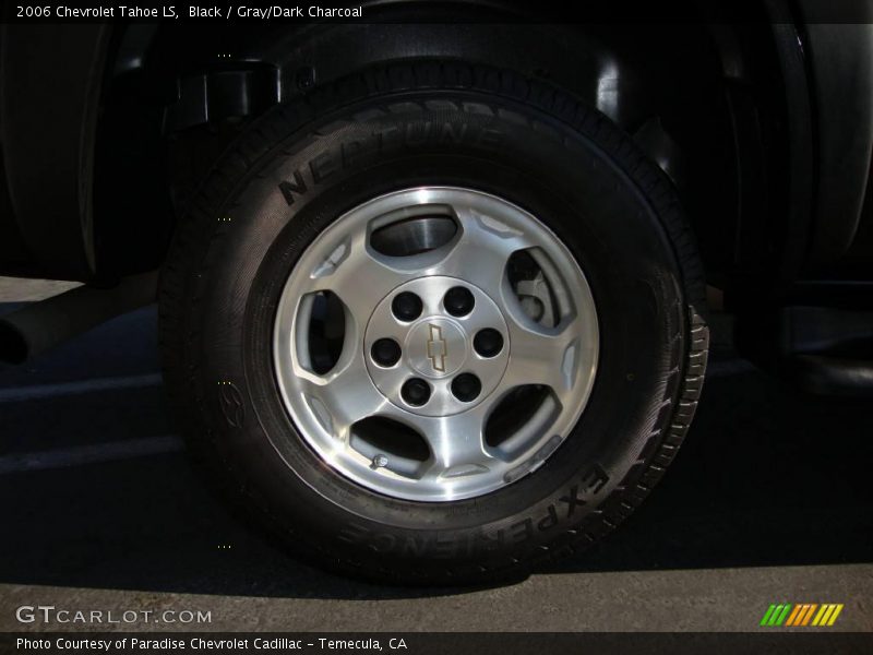 Black / Gray/Dark Charcoal 2006 Chevrolet Tahoe LS