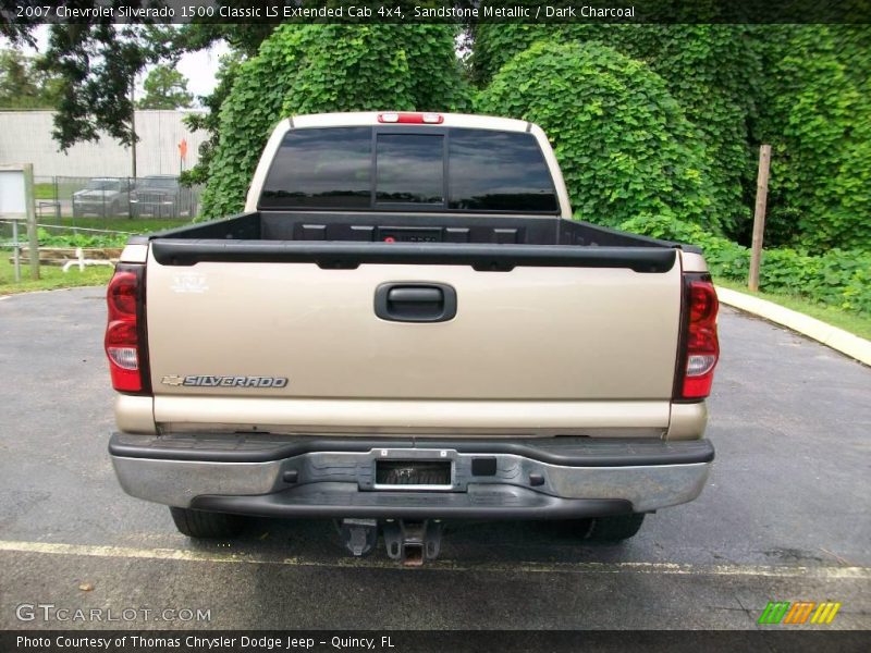 Sandstone Metallic / Dark Charcoal 2007 Chevrolet Silverado 1500 Classic LS Extended Cab 4x4